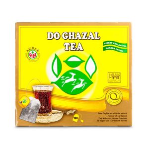 Do Ghazal Tea Ceylon Tea Cardamom 100 Tea Bags