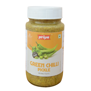 Priya Exotic Green Chilli Pickle