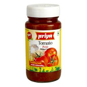 Priya Tomato Pickle Without Garlic